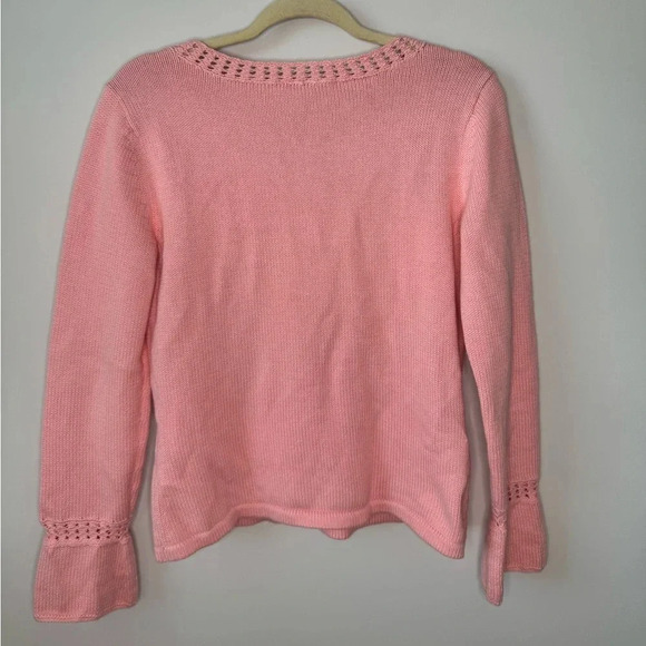 Talbots Pink Knit Sweater - Picture 5 of 15